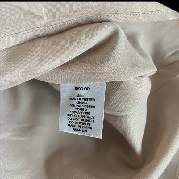 SAYLOR Sloan Black Velvet Gothic Dress Medium NWT - Picture 9 of 9